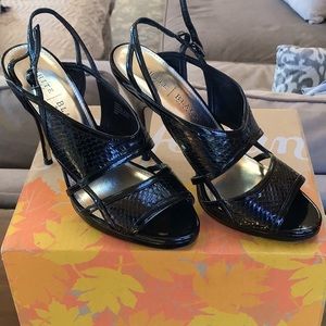 White House Black Market Strappy Pumps